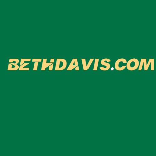 Logo da BETHDAVIS